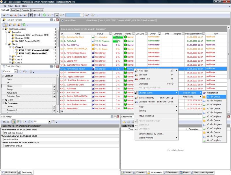 software project management template