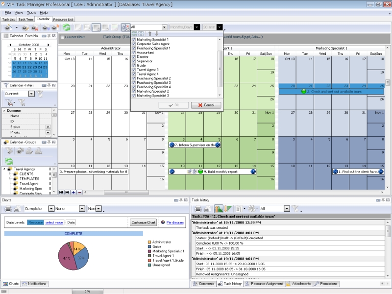 What is an employee schedule software?
