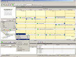 Calendar view for planning and scheduling