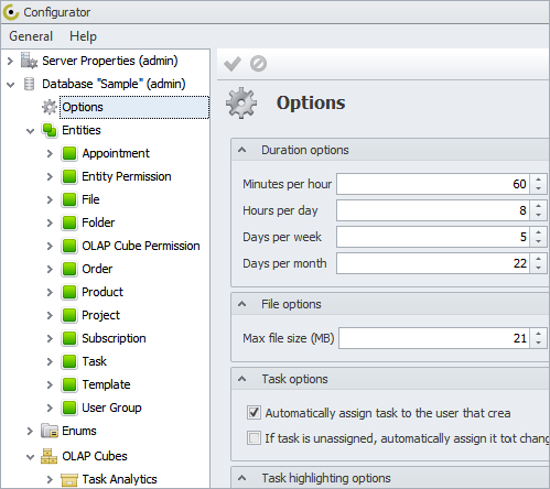 custom database pricing